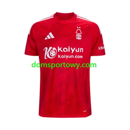 Koszulka Nottingham Forest Domowe Koszulki Piłkarskie 2024-2025 Krótki Rękaw